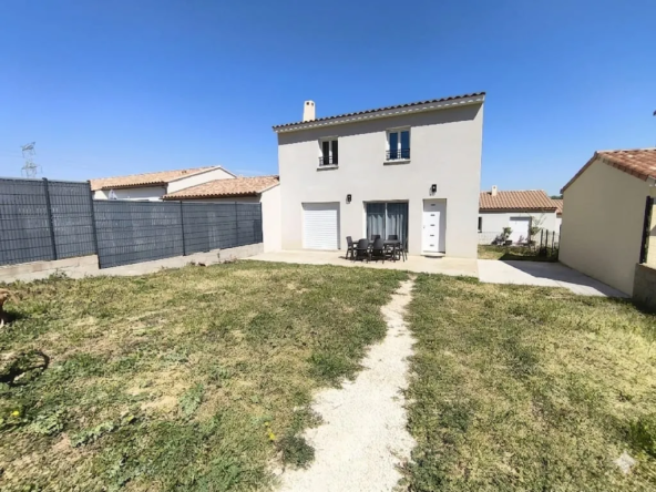 Villa récente de 80 m² à Comps avec 3 chambres, calme et modernité