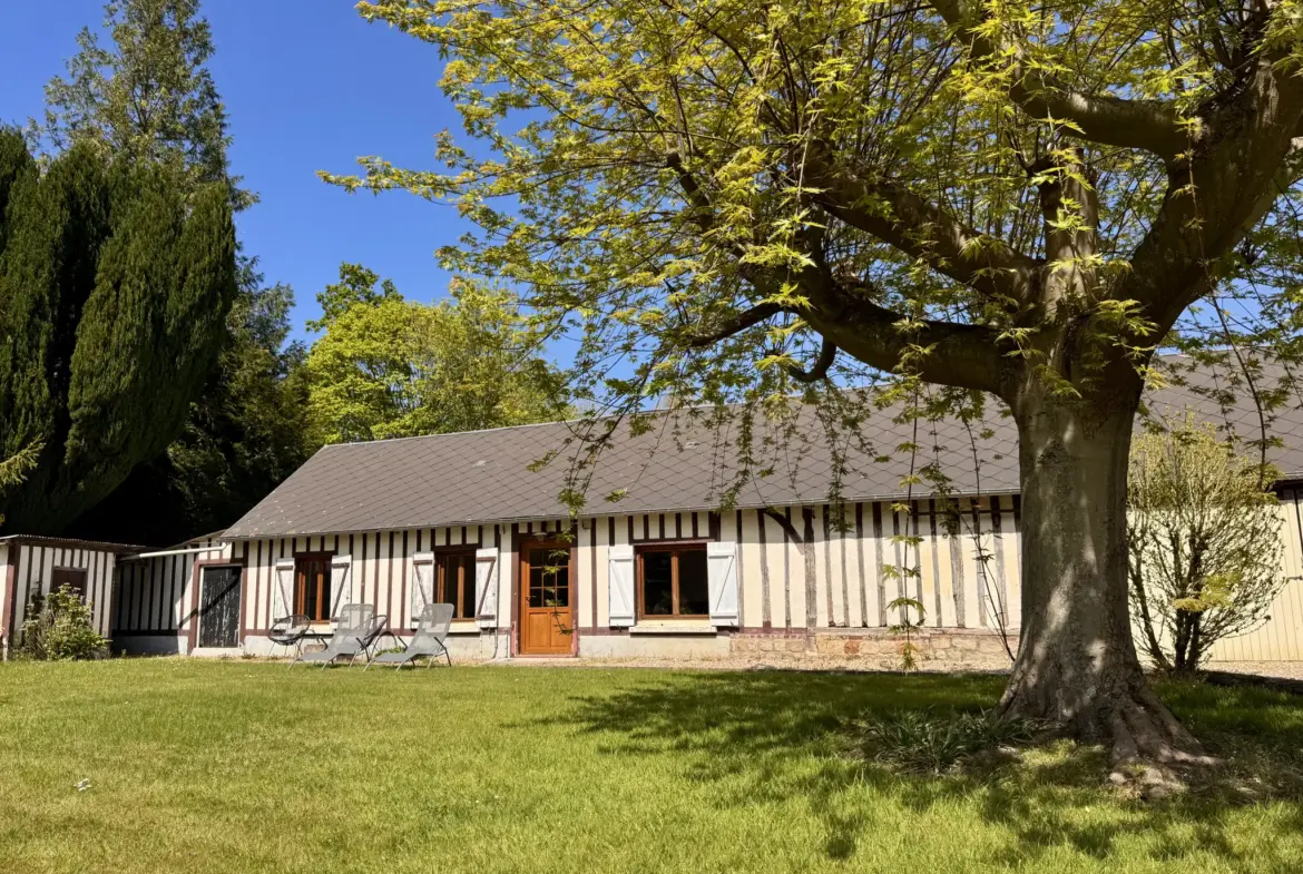 Belle maison avec dépendance et terrain dans la vallée du Dun près des plages 