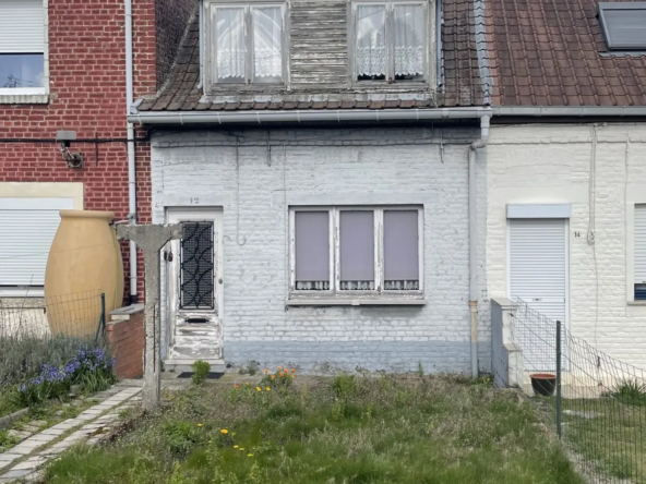 Maison à rénover de 55 m² avec jardin à Halluin