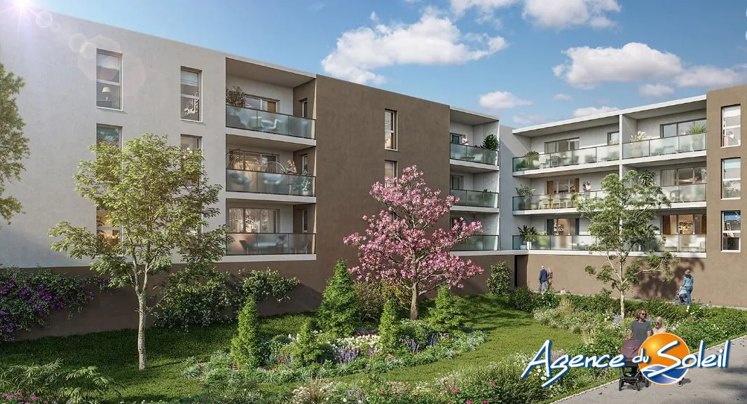 Appartement T2 Neuf à Béziers avec Terrasse, Parking Sécurisé, Livraison 2026 