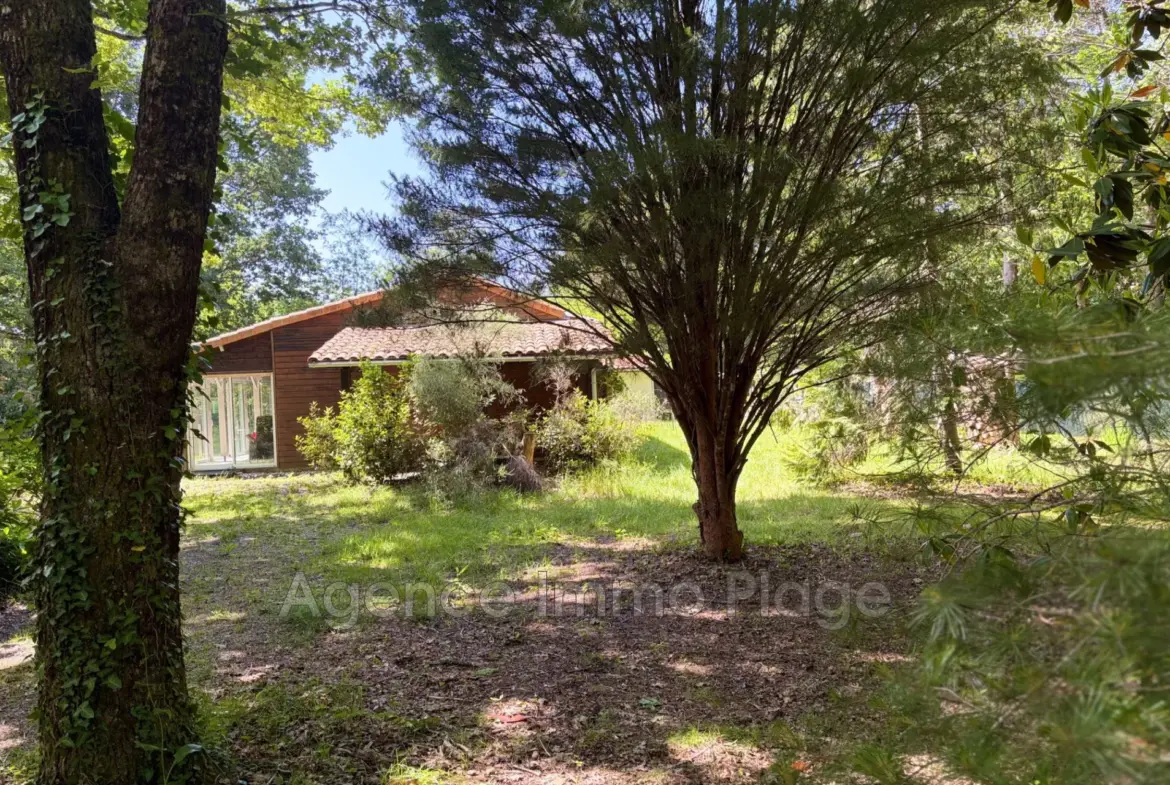 Chalet en bois à vendre à Grayan-et-l'Hôpital, calme et nature 