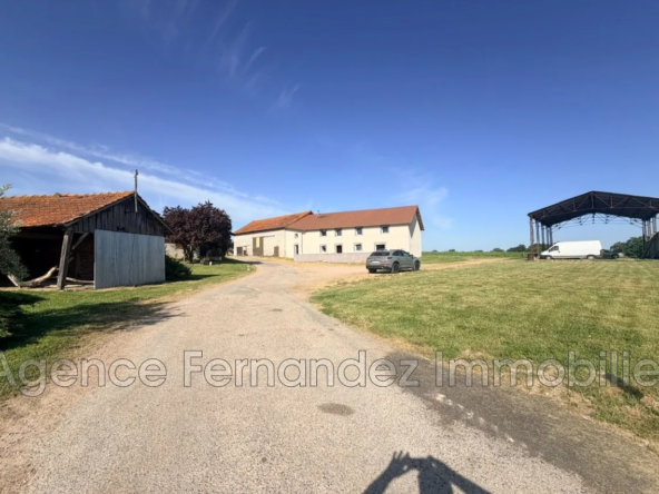 Magnifique maison de campagne rénovée avec dépendances et grand terrain à Le Bouchaud