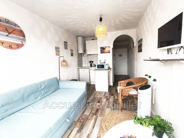 Studio de 17 m² à Le Grau du Roi avec emplacement privilégié proche plage
