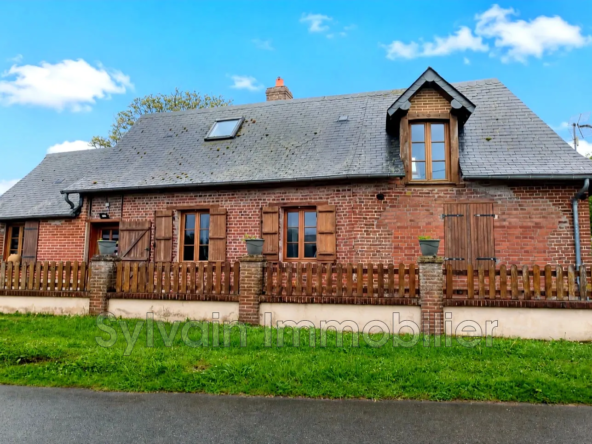 A vendre maison familiale avec jardin et chauffage économique à Forges-les-Eaux