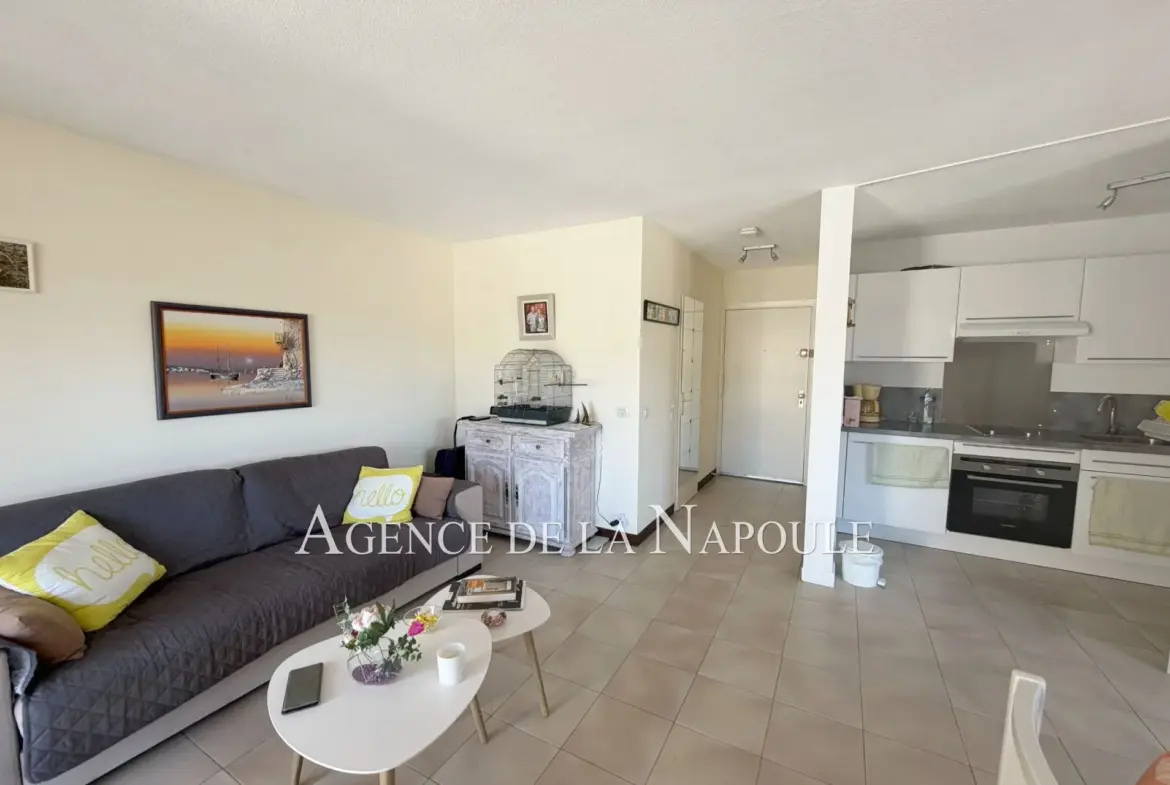 Studio à vendre de 31 m² avec vue panoramique à Mandelieu-la-Napoule 