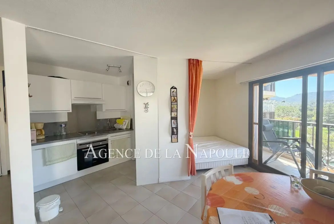 Studio à vendre de 31 m² avec vue panoramique à Mandelieu-la-Napoule 