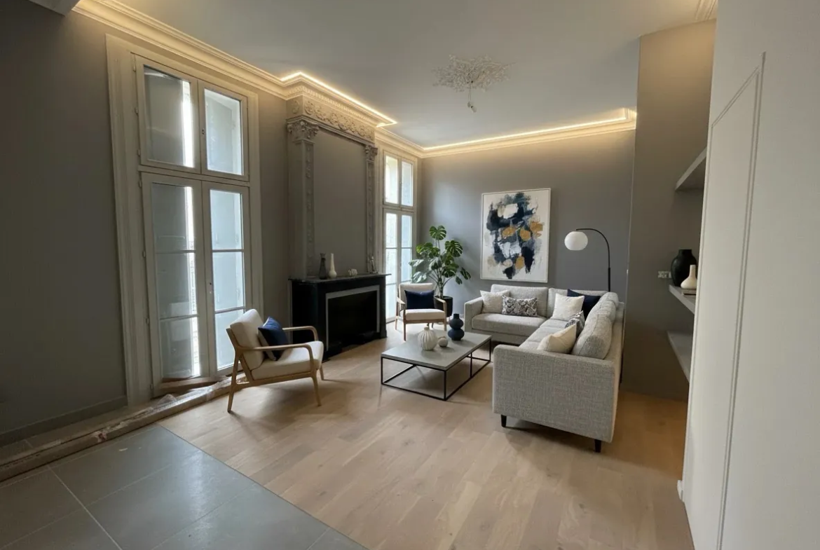 Appartement T3 rénové de 73 m² à Valergues avec parking et balcon 