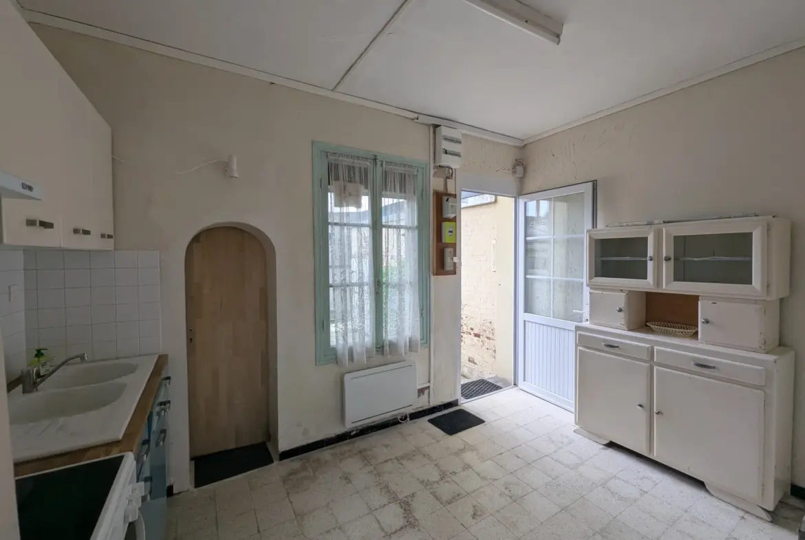 Maison de vacances à vendre à 3 km de la mer à Ault 