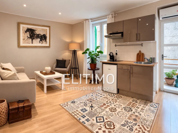 Appartement 2 pièces avec extérieur dans le quartier du Port de Nice