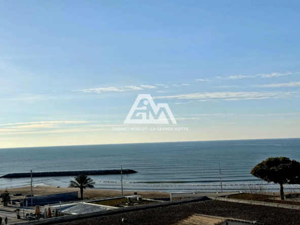 Vente d'un appartement T1 avec vue mer à La Grande-Motte