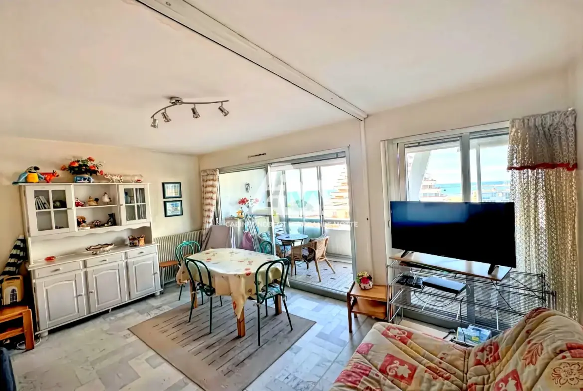 Vente d'un appartement T1 avec vue mer à La Grande-Motte 
