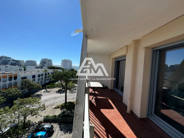 A vendre appartement 2 pièces avec loggia à La Grande-Motte