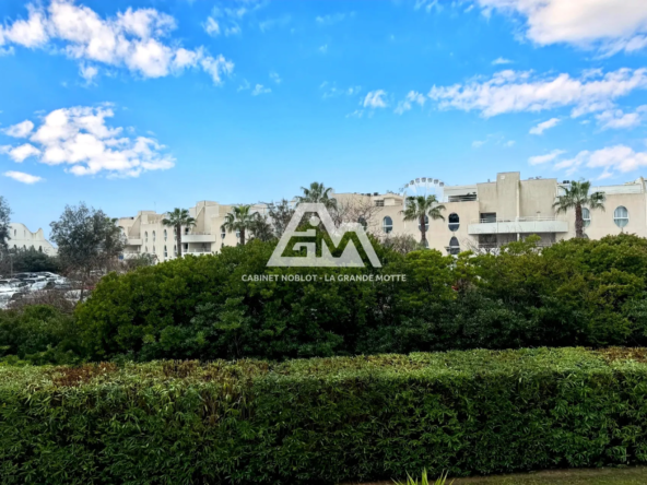 Appartement 2 pièces à La Grande-Motte – Vue dégagée, proche plage