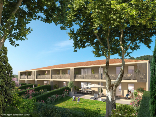Appartement neuf T3 avec terrasse à Clermont-l'Hérault en PSLA