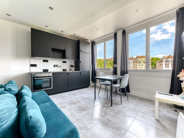 Bel appartement de 25,76 m² avec vue sur la Saône à Lyon 5ème