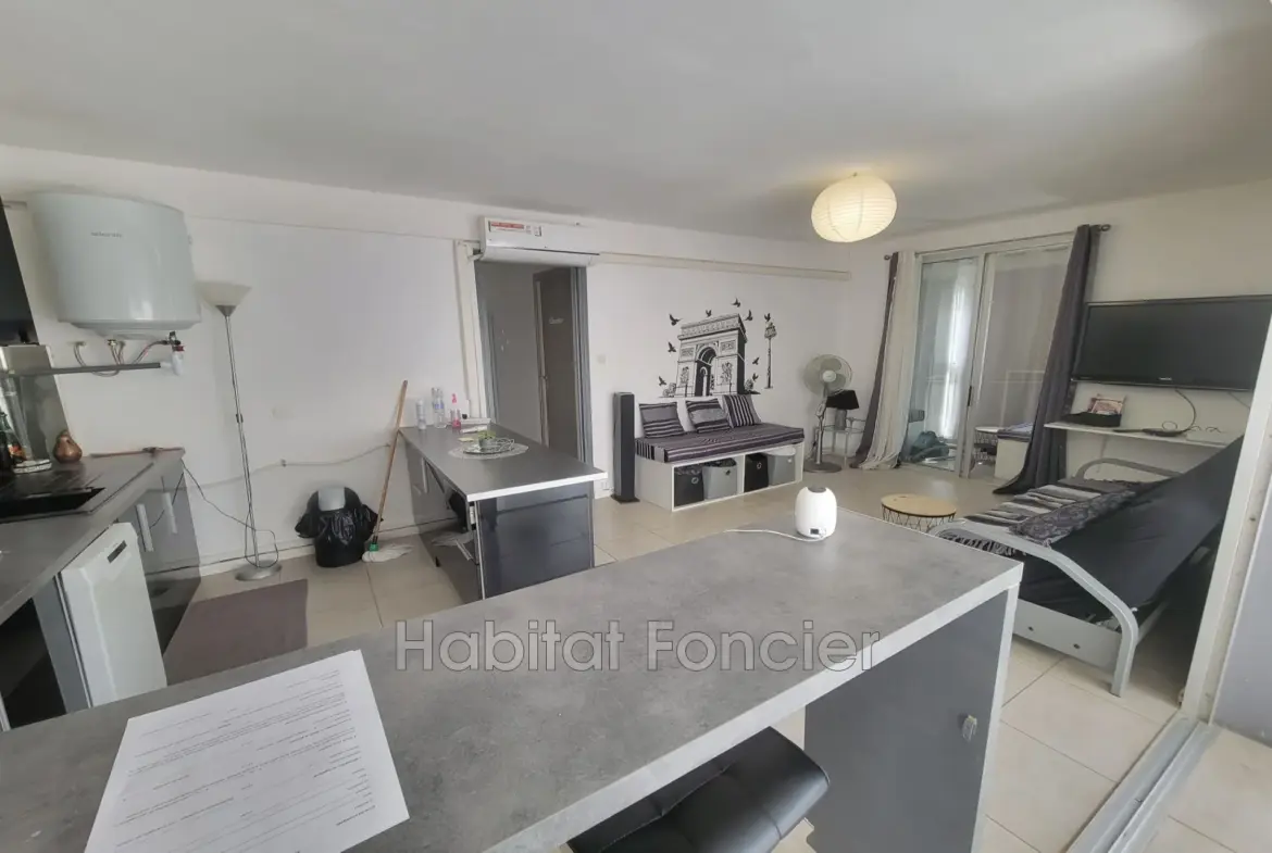 A vendre appartement 2 pièces avec vue mer à Canet-en-Roussillon 