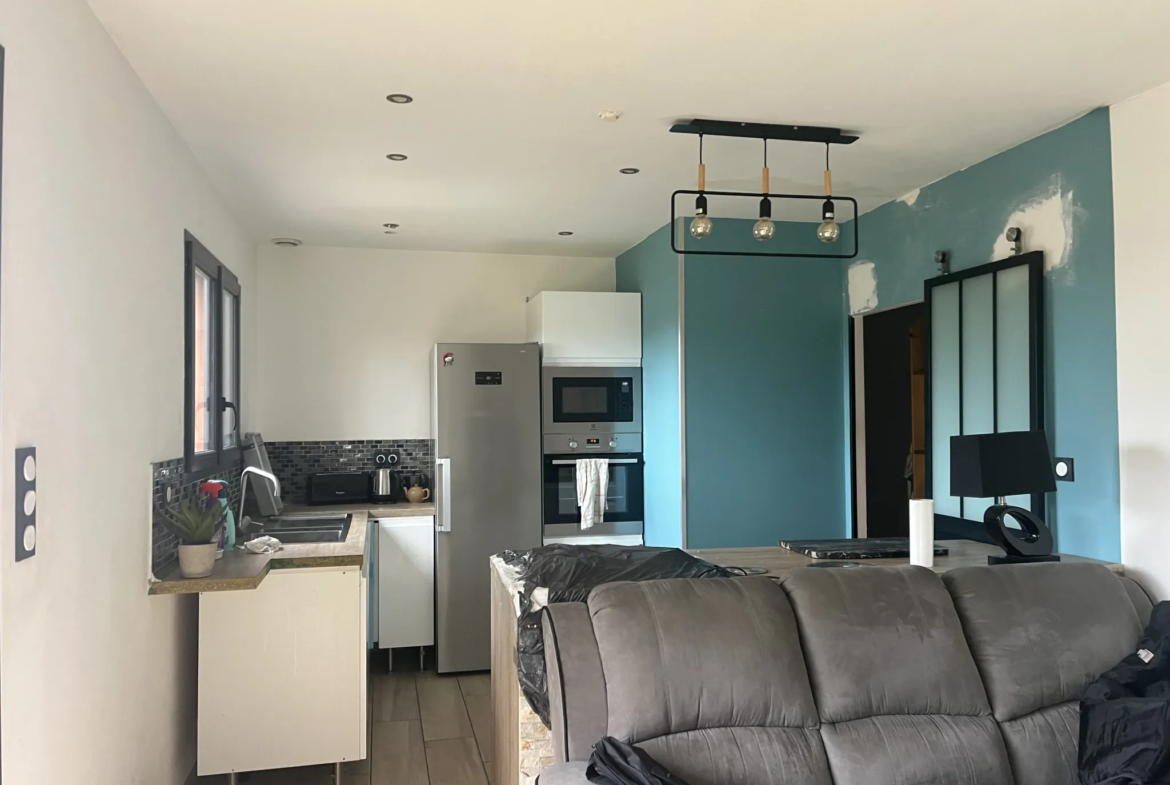 Villa neuve inachevée de 82,59 m² avec vue montagnes à Maureillas Las Illas 