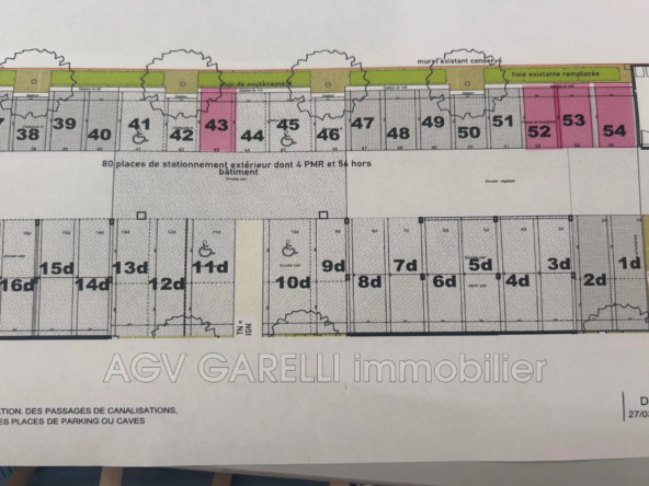 Achat d'une place de parking extérieure à Serpaize - Résidence neuve