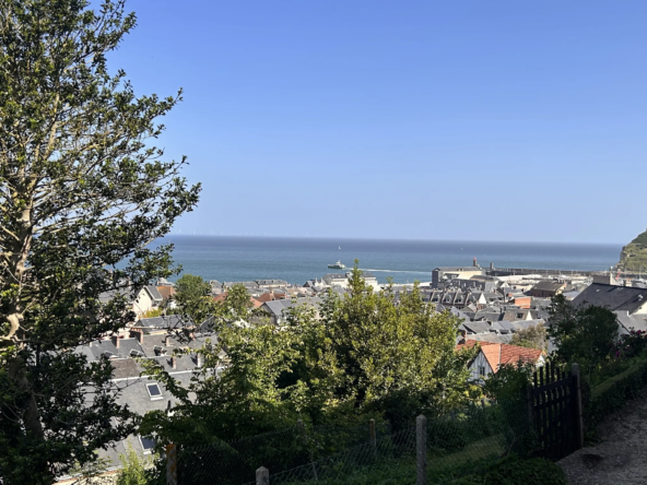 Maison avec vue panoramique sur la mer à Fécamp - Environnement calme et proximité du centre