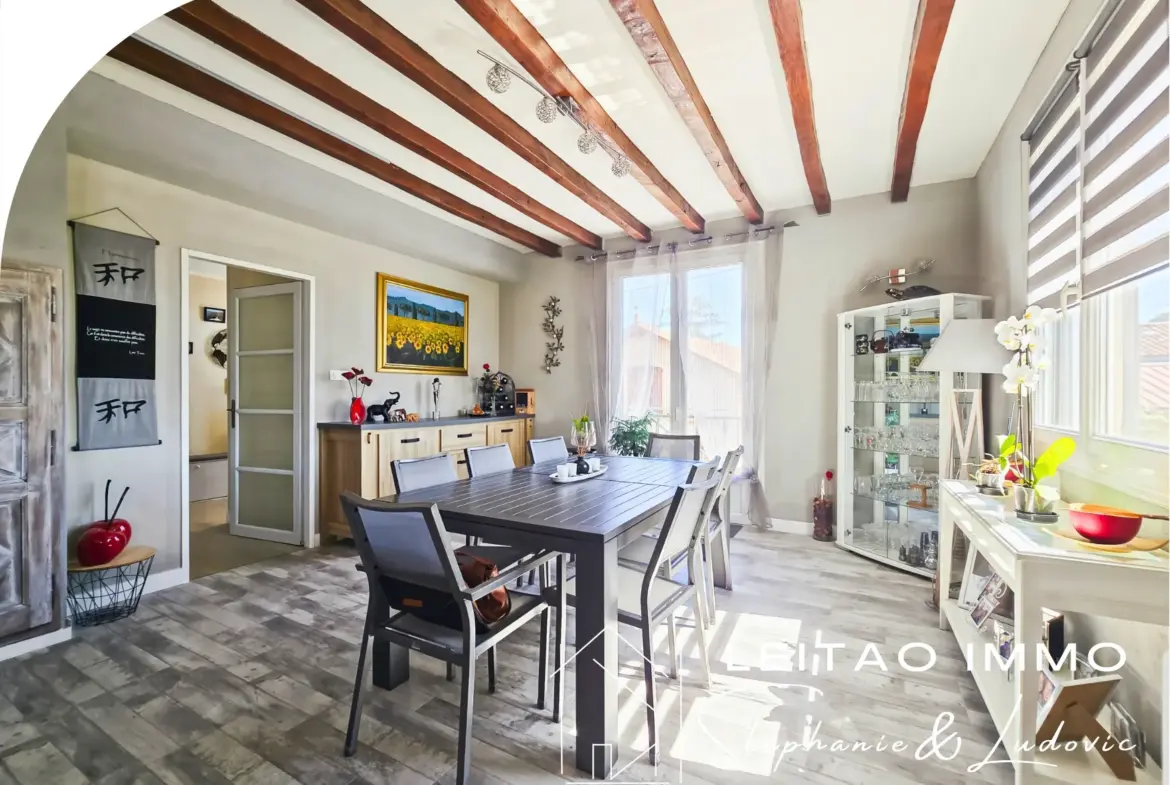 Appartement de 120 m² avec balcon, garage et jardin à Lavaur – Centre-ville 