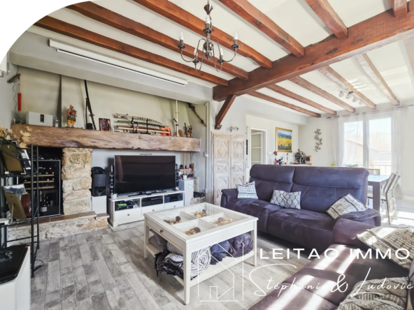 Appartement de 120 m² avec balcon, garage et jardin à Lavaur – Centre-ville