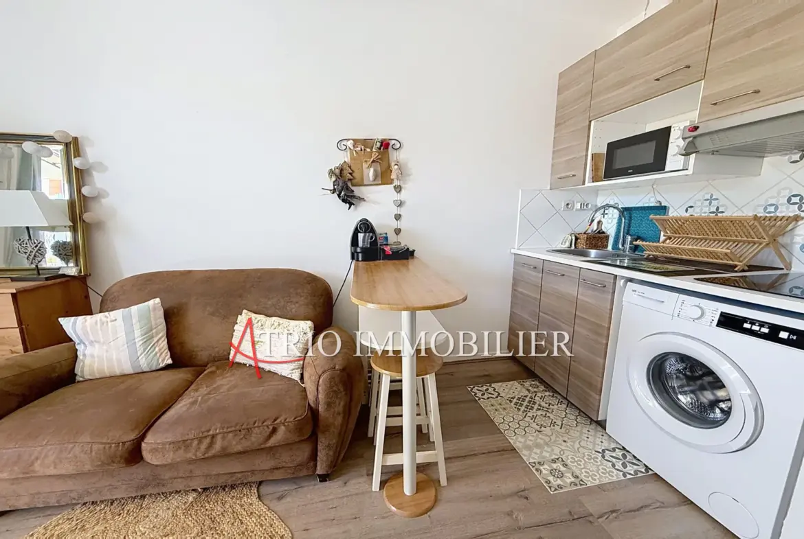 Appartement 2 pièces avec jardin à Cagnes-sur-Mer – Opportunité à saisir 