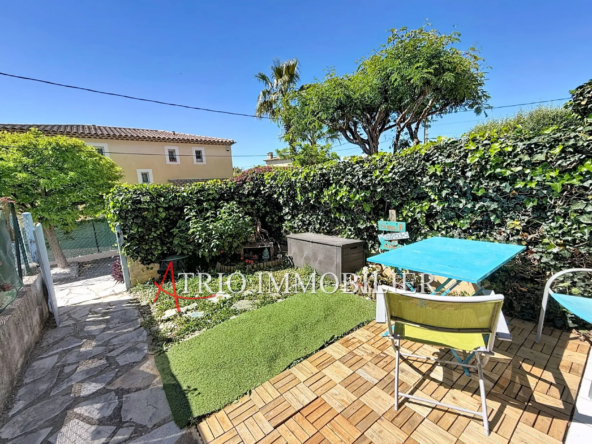 Appartement 2 pièces avec jardin à Cagnes-sur-Mer – Opportunité à saisir