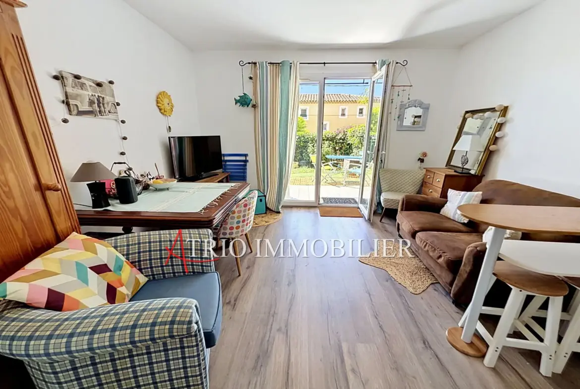 Appartement 2 pièces avec jardin à Cagnes-sur-Mer – Opportunité à saisir 