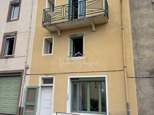 Maison de village T5 à Belmont-sur-Rance avec jardin non attenant