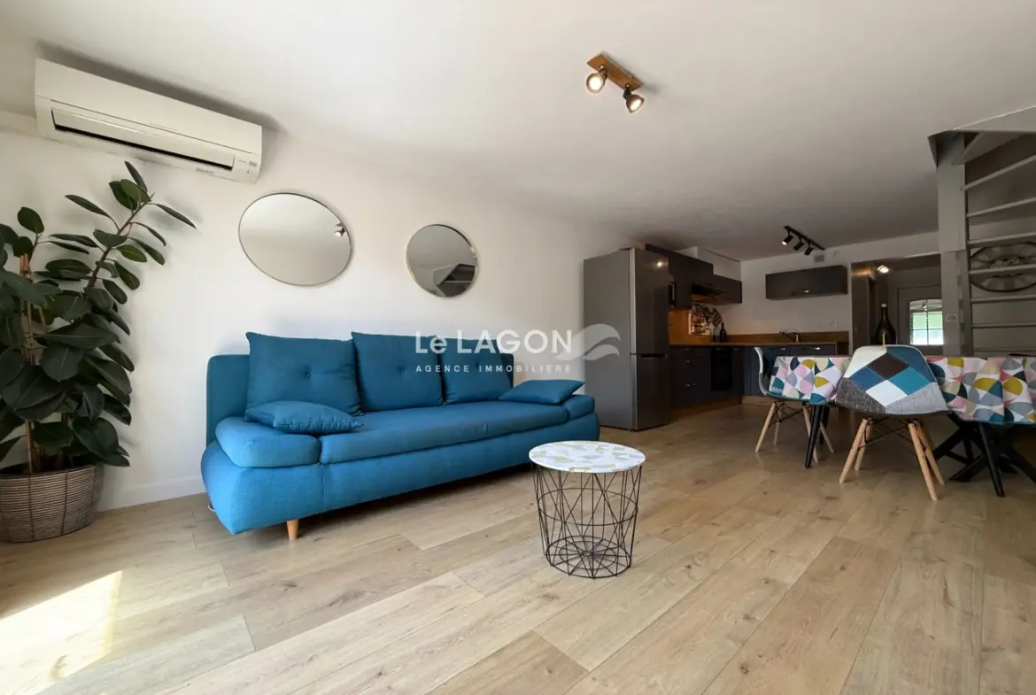 Achat maison 3 pièces avec terrasse et location idéale à Saint-Cyprien 