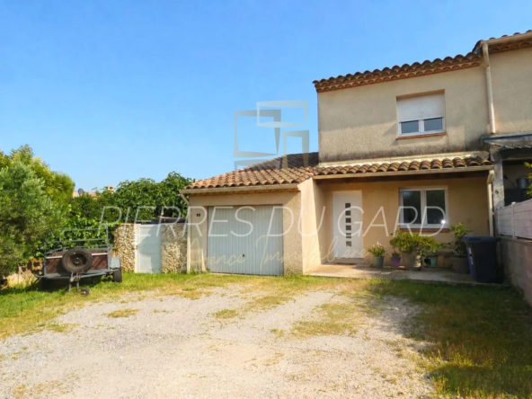 Maison familiale de 84 m² avec jardin à Brignon, proche d'Alès et Nîmes
