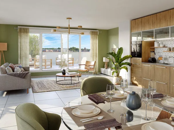 Appartement neuf 3 pièces à Ugine – livraison 2027 avec parking inclus