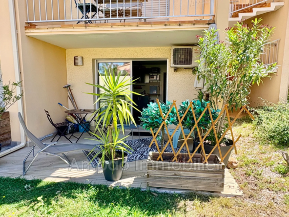 Vente d'un studio rénové avec extérieur et piscine à Canet-en-Roussillon