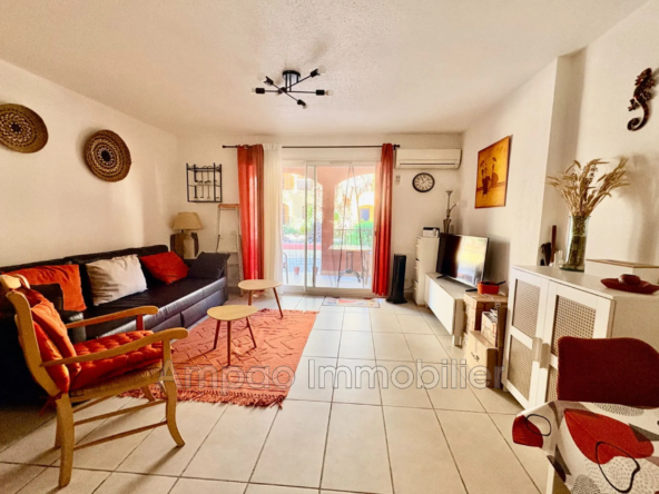 Appartement T2 en rez-de-jardin avec terrasse à Canet-en-Roussillon