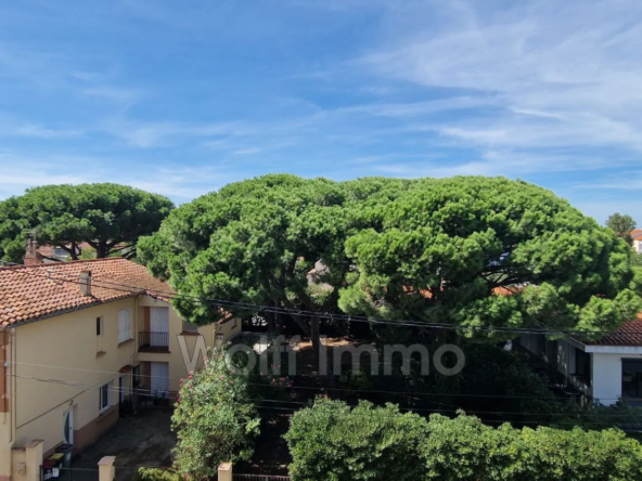 Charmant appartement T3 à Canet-Plage avec parking et cave
