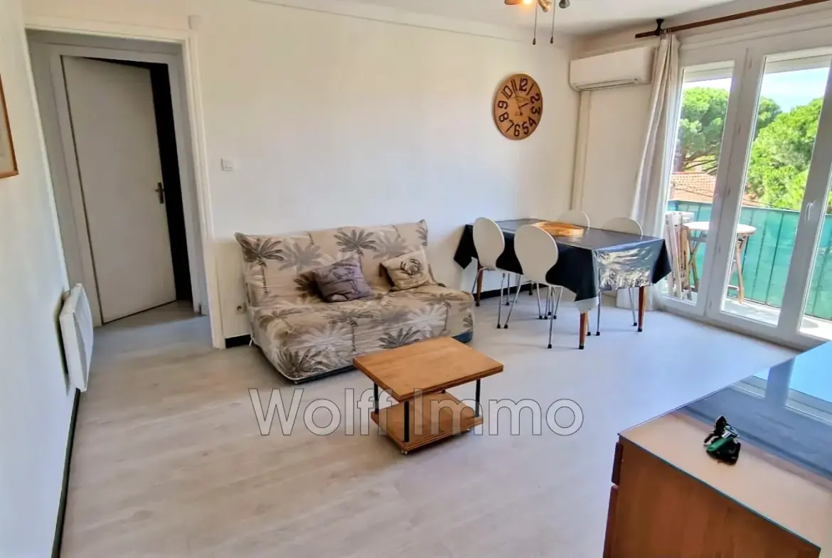 Charmant appartement T3 à Canet-Plage avec parking et cave 