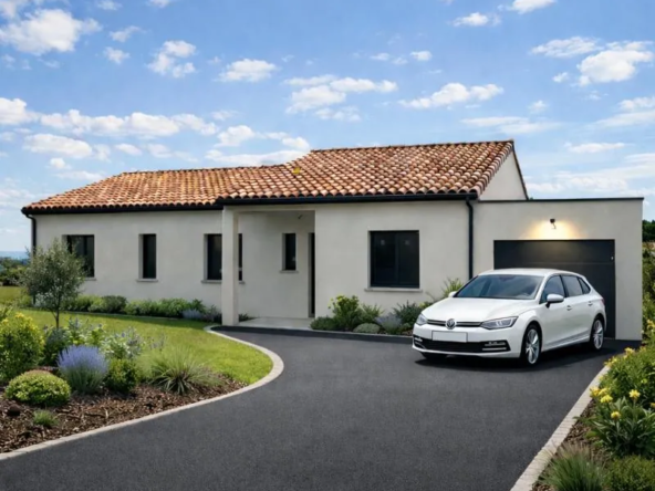 Maison neuve de 100 m² avec garage à Cadalen - Construction moderne et personnalisée