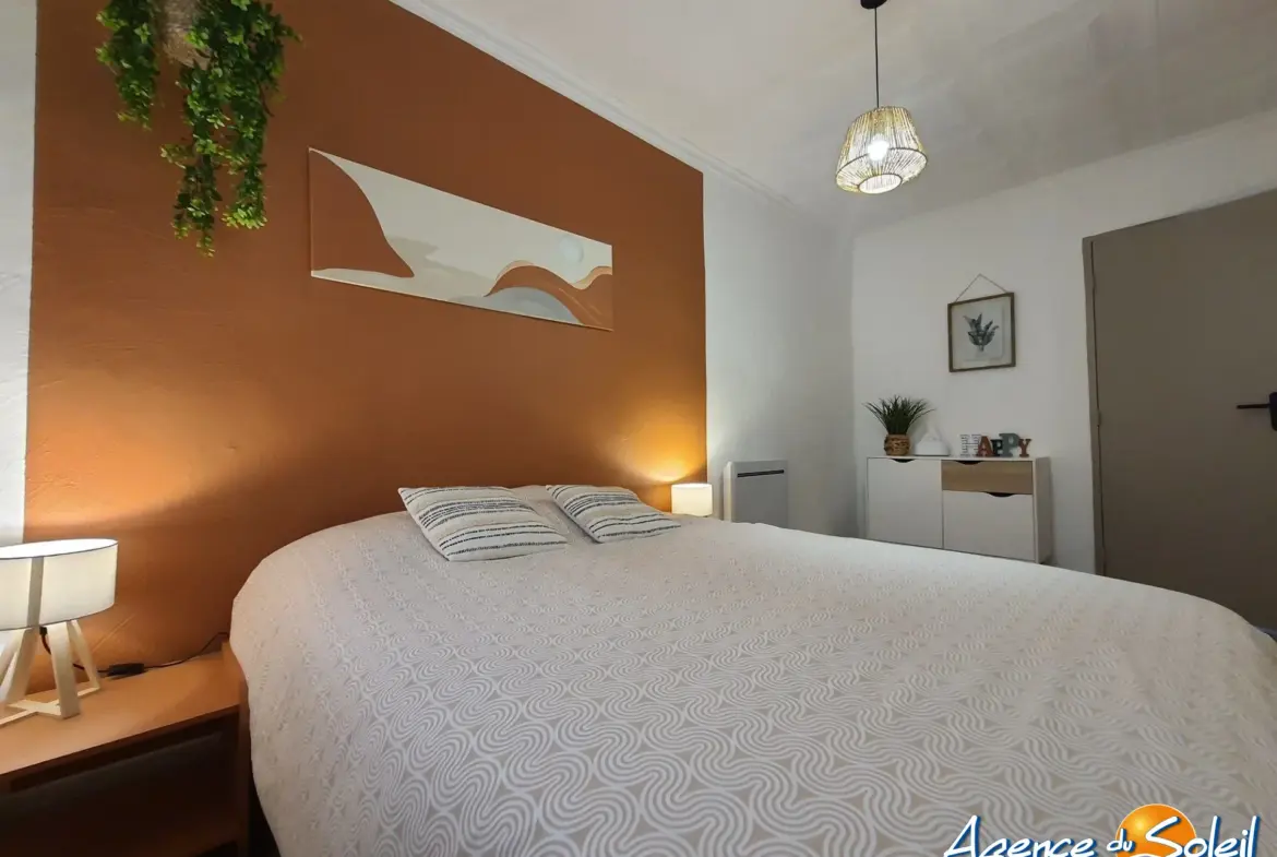 Appartement T3 rénové au cœur de Gruissan, proche commodités 