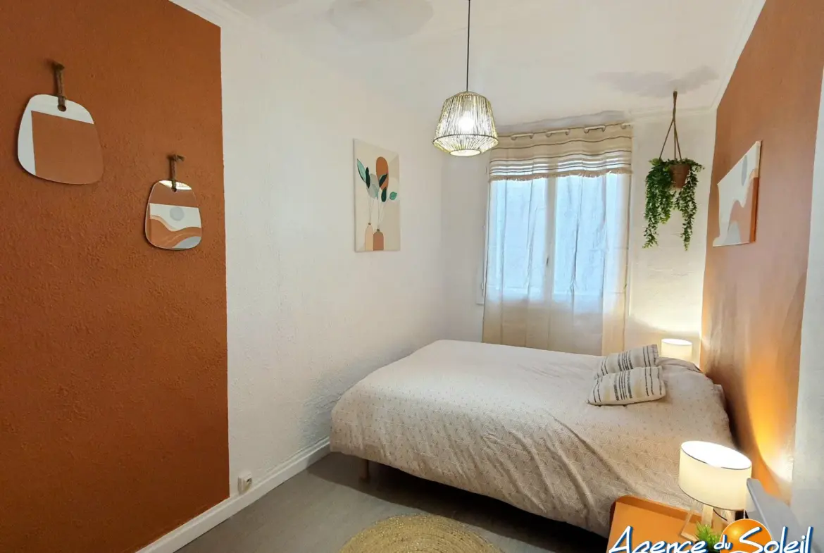 Appartement T3 rénové au cœur de Gruissan, proche commodités 
