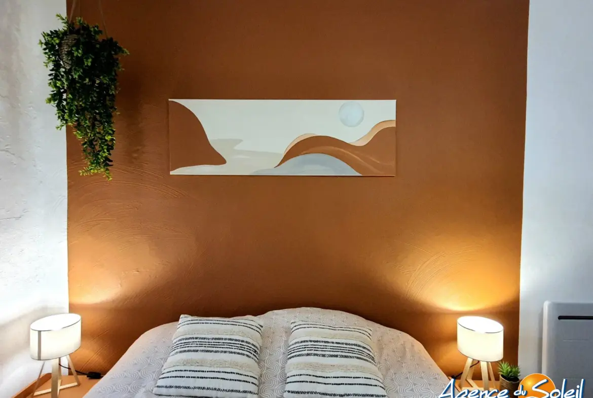 Appartement T3 rénové au cœur de Gruissan, proche commodités 