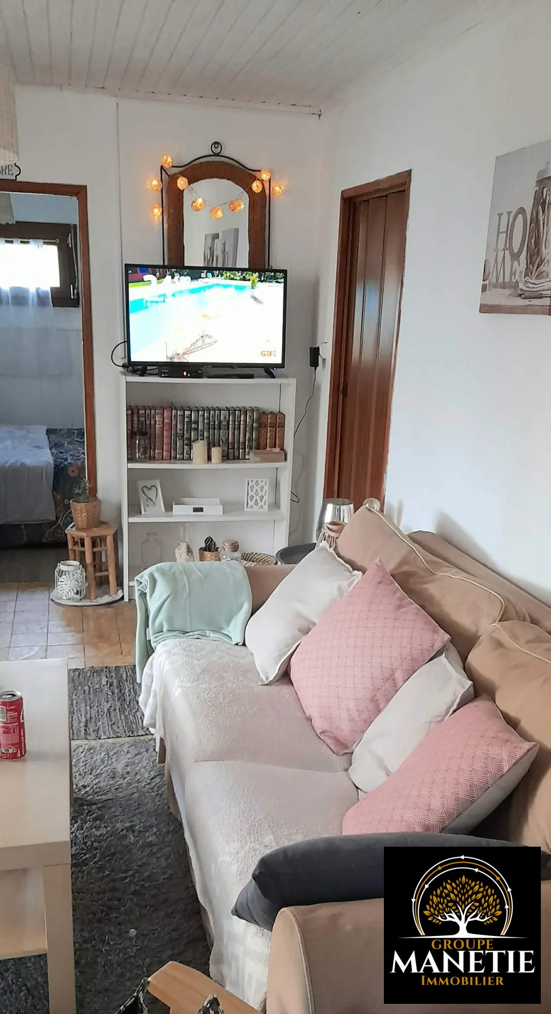 Chalet de loisir à vendre à Lecluse avec terrasse et accès à l’eau 