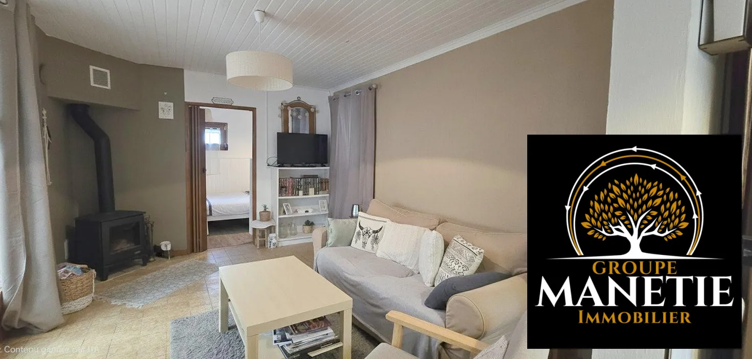 Chalet de loisir à vendre à Lecluse avec terrasse et accès à l’eau 
