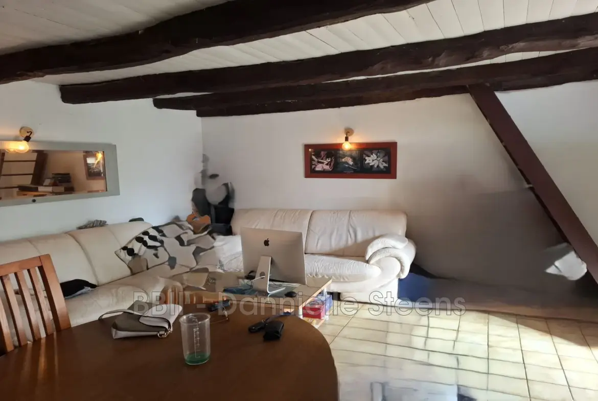 Belle maison en pierre à vendre à Canihuel, 50 m² avec terrain et potentiel d'agrandissement 