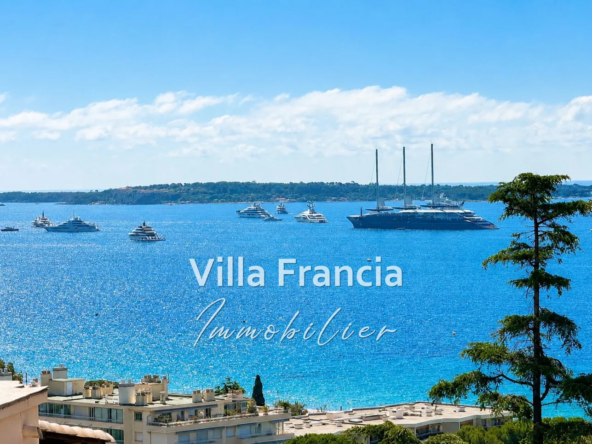 Appartement 2/3 pièces avec vue mer à Cannes – Investissement locatif rentable
