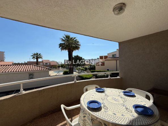 Appartement 2 pièces avec vue mer à Saint-Cyprien-Plage