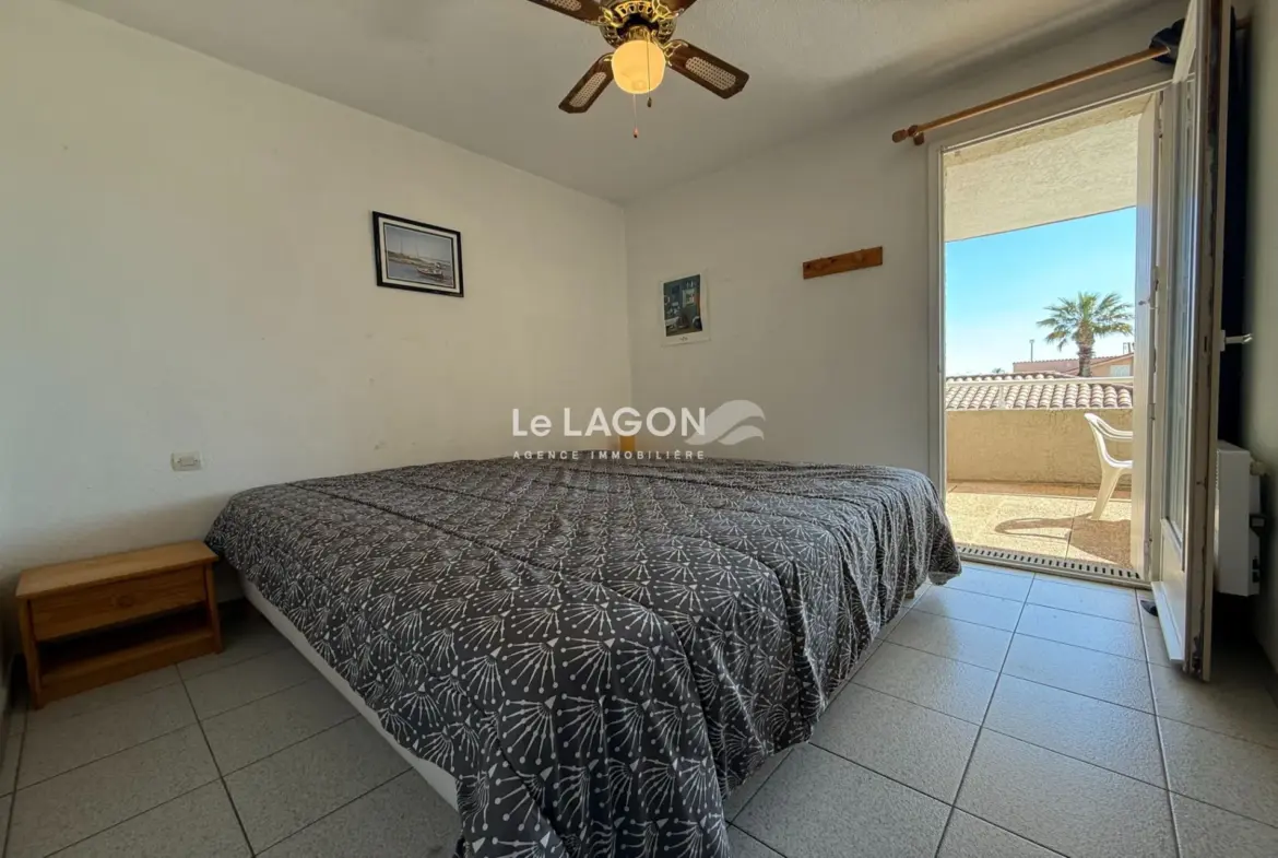 Appartement 2 pièces avec vue mer à Saint-Cyprien-Plage 