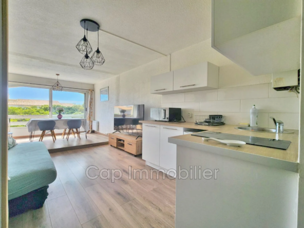 Vente Studio Cabine de 25 m² à Cap d'Agde avec parking et loggia
