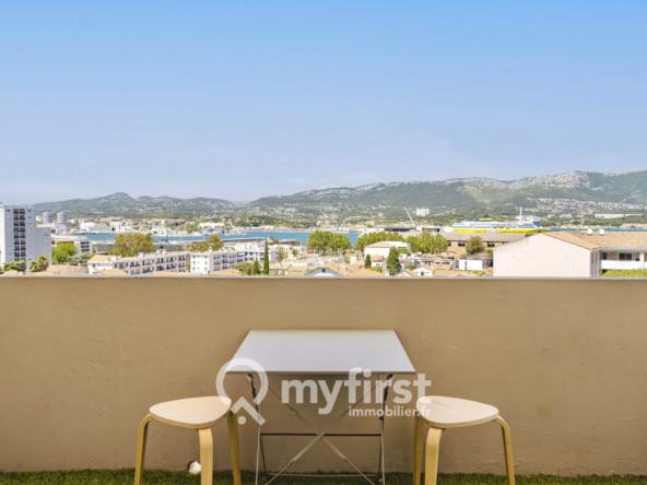 Appartement Type 3 avec Vue Mer à La Seyne-sur-Mer – Balcon et Résidence Sécurisée