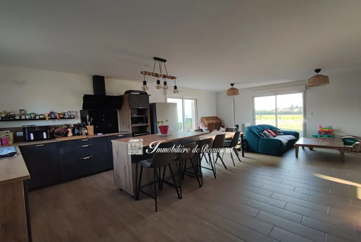 Maison neuve de 2023 avec potentiel d'extension à Pont-l'Évêque 