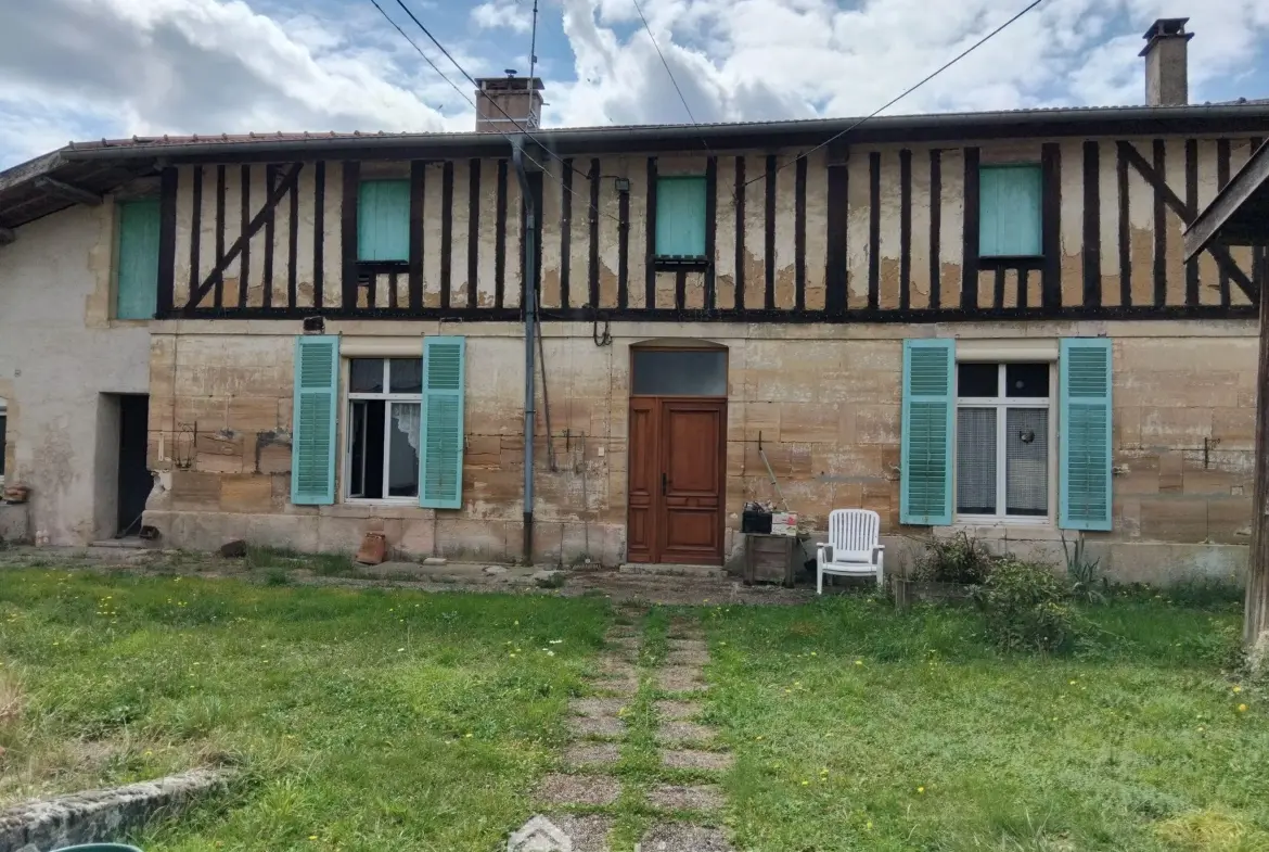 Magnifique corps de ferme à vendre à Villotte devant Louppy près de BAR LE DUC 